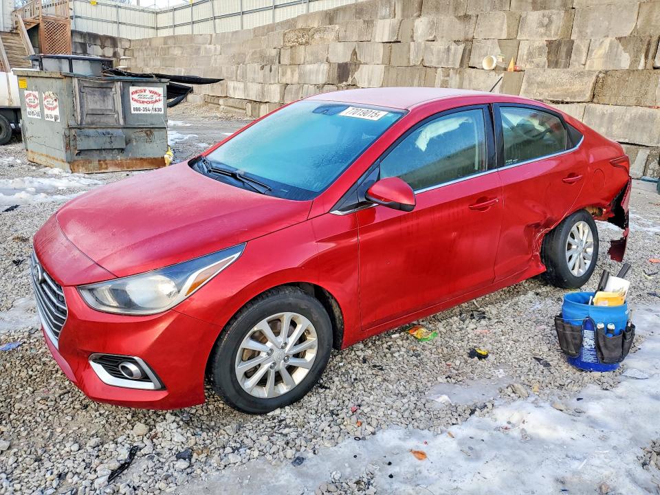 Photo 1 from auction – 2022 HYUNDAI ACCENT with VIN 3KPC24A61NE156841