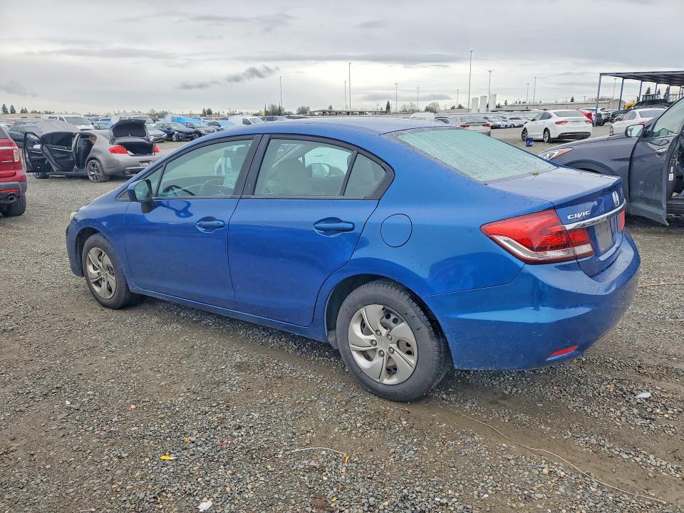 Photo 2 from auction – 2014 HONDA CIVIC LX with VIN 19XFB2F56EE273462
