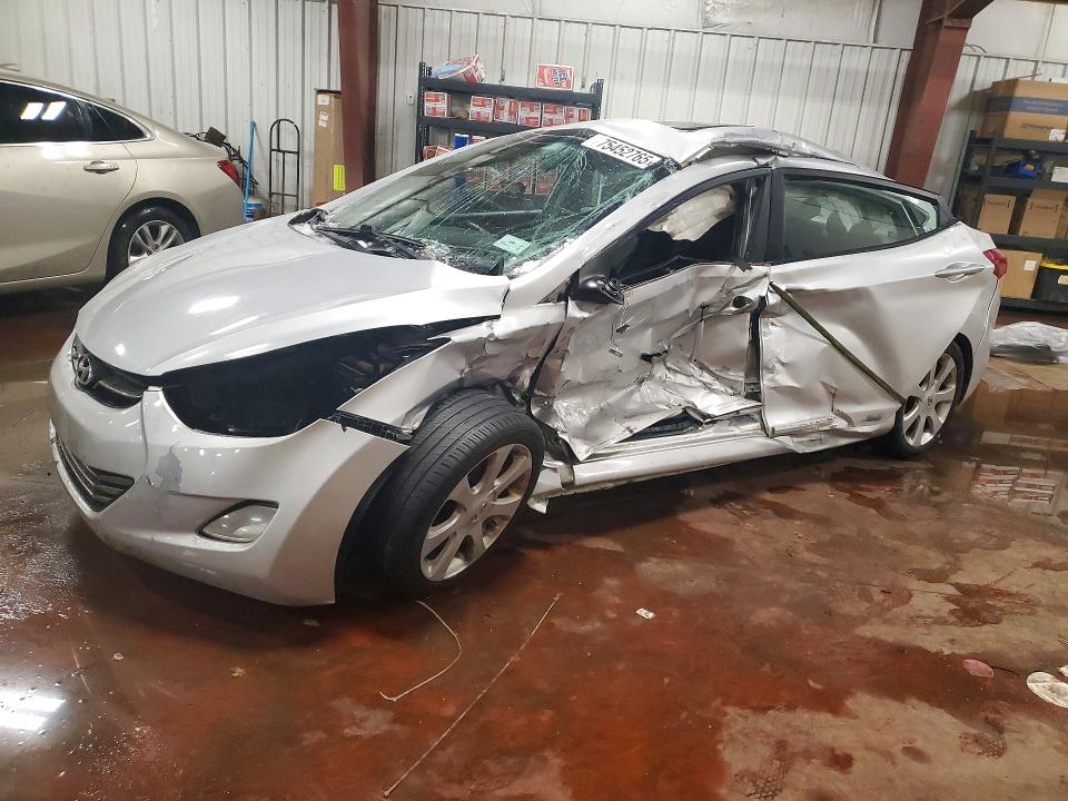 HYUNDAI ELANTRA 2011 with VIN KMHDH4AE8BU169427 - Photo from auction