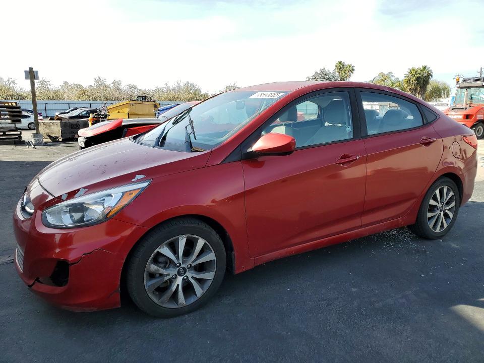 HYUNDAI ACCENT 2017 with VIN KMHCT4AE1HU379130 - Photo from auction