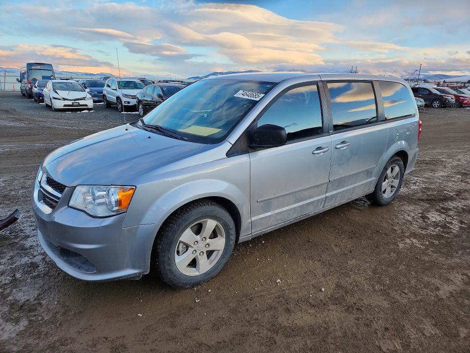DODGE GRAND CARA 2013 with VIN 2C4RDGBGXDR810178 - Photo from auction