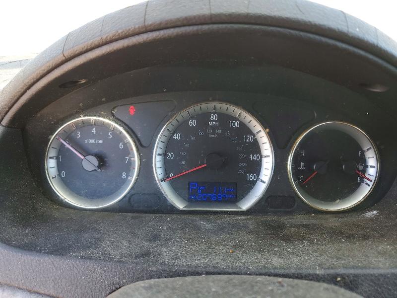 Photo 9 from auction – 2009 HYUNDAI SONATA with VIN 5NPET46C09H552233