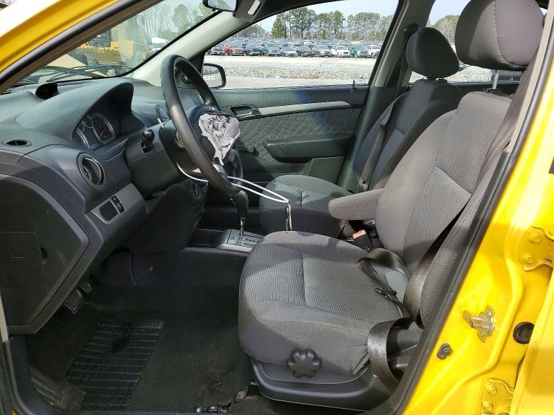 Photo 7 from auction – 2008 CHEVROLET AVEO with VIN KL1TD56618B238974