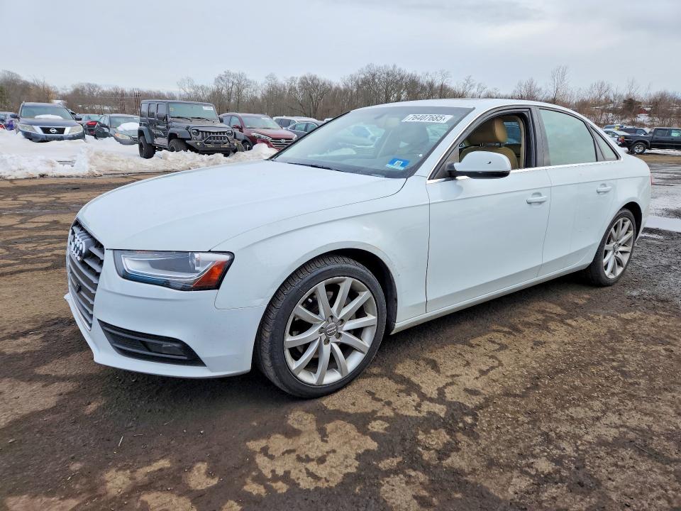 AUDI A4 2013 with VIN WAUFFAFL7DN022857 - Photo from auction