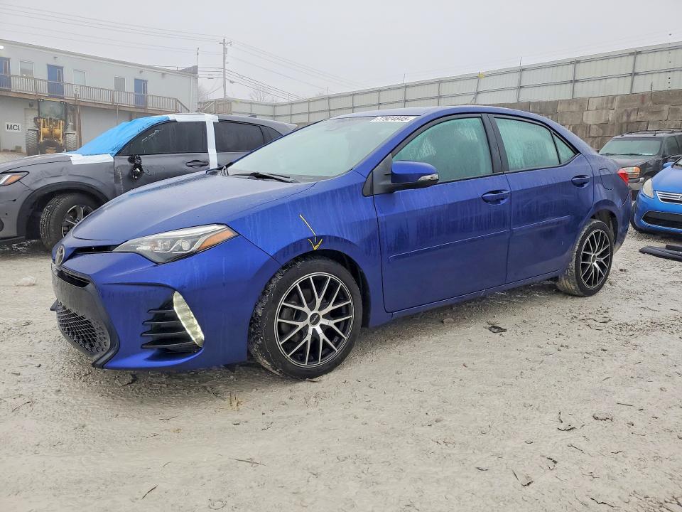 TOYOTA COROLLA 2018 with VIN 2T1BURHE1JC037387 - Photo from auction
