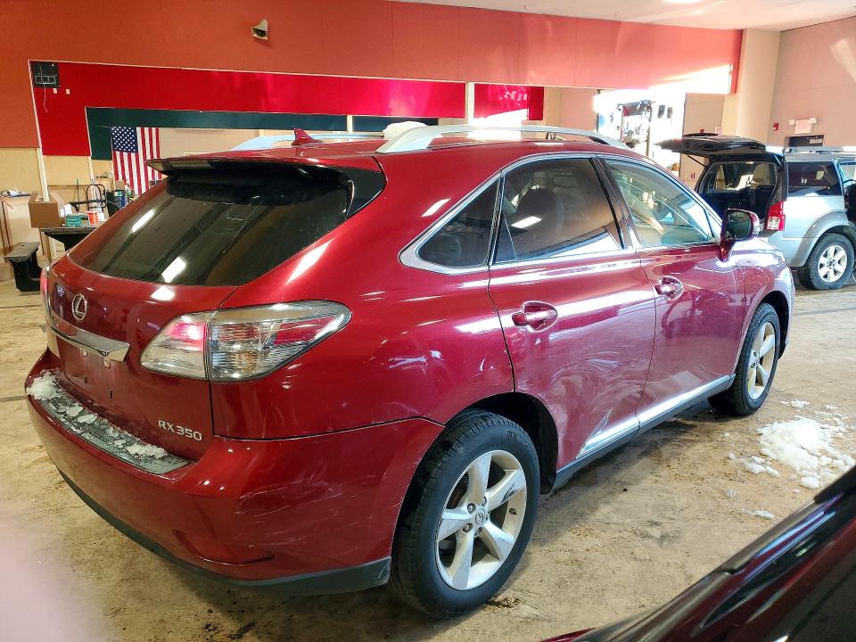 Photo 3 from auction – 2011 LEXUS RX 350 with VIN 2T2BK1BA2BC085121
