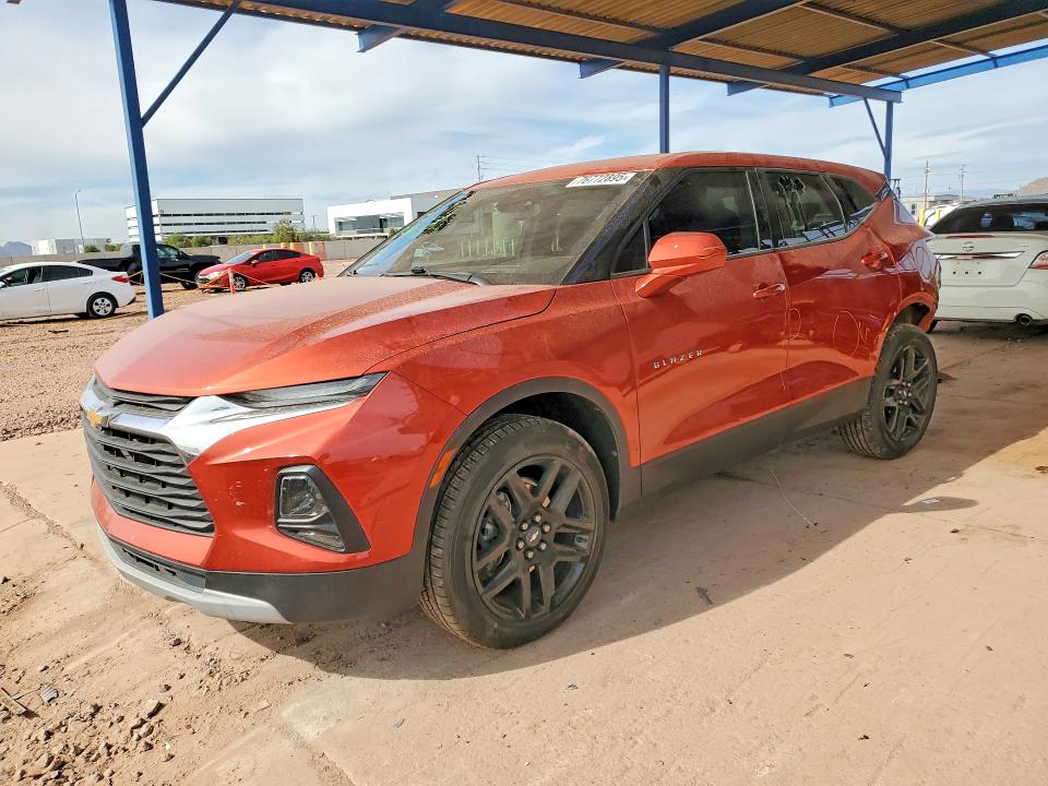 CHEVROLET BLAZER 2021 with VIN 3GNKBCRS1MS563234 - Photo from auction