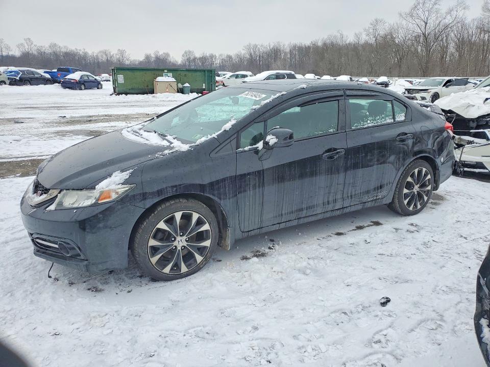 HONDA CIVIC SI 2013 with VIN 2HGFB6E53DH702599 - Photo from auction