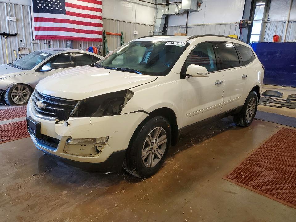 CHEVROLET TRAVERSE L 2015 with VIN 1GNKVHKD0FJ121744 - Photo from auction