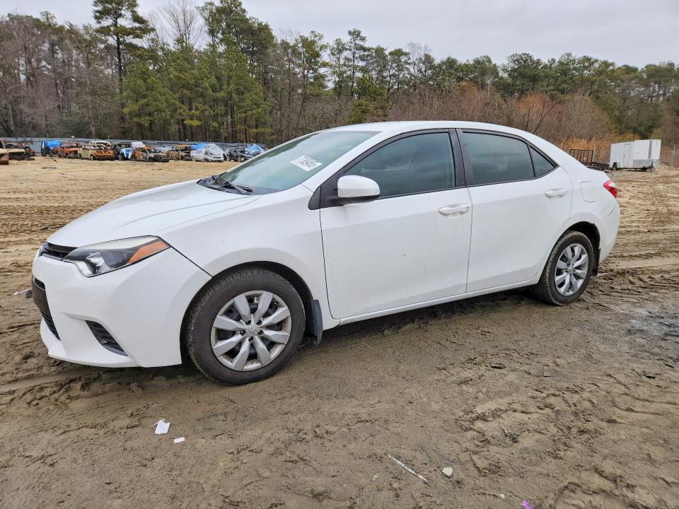 TOYOTA COROLLA 2016 with VIN 5YFBURHE8GP405010 - Photo from auction