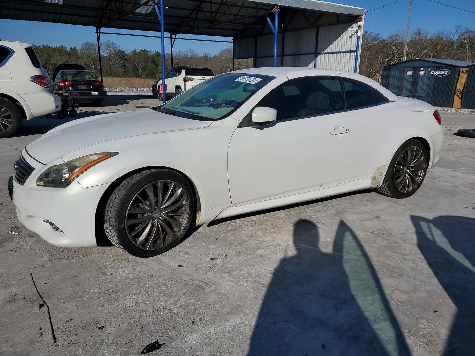 INFINITI G37 BASE 2011 with VIN JN1CV6FE0BM954282 - Photo from auction