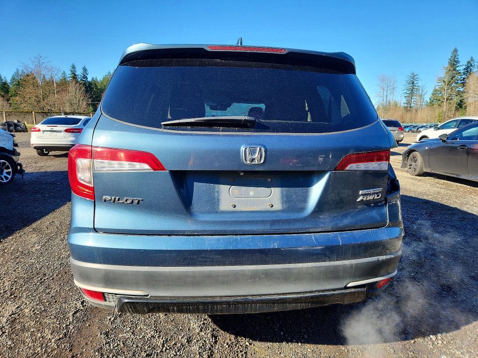 Photo 6 from auction – 2021 HONDA PILOT with VIN 5FNYF6H29MB026954