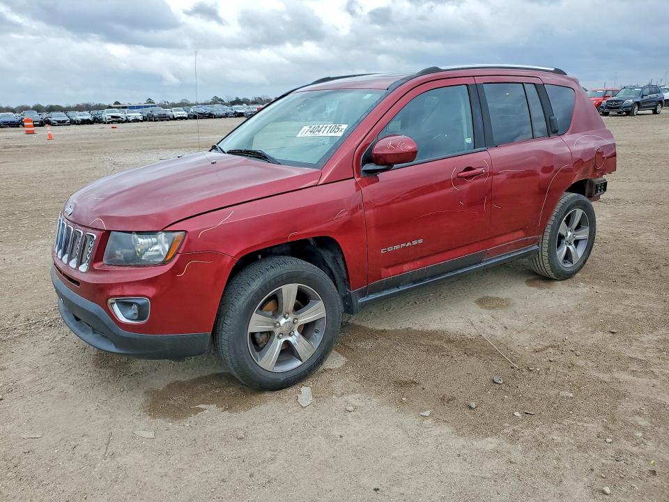 JEEP COMPASS 2016 with VIN 1C4NJCEA8GD677533 - Photo from auction