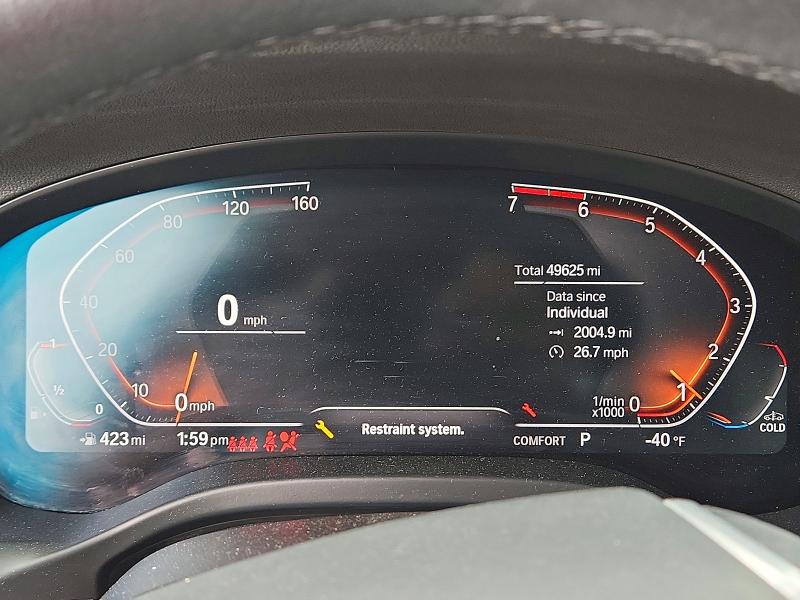 Photo 9 from auction – 2022 BMW X3 with VIN 5UX53DP08N9K35841