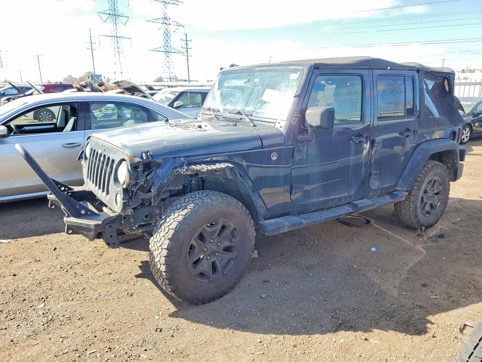 JEEP WRANGLER UNLIMITED 2017 with VIN 1C4BJWDG3HL746680 - Photo from auction