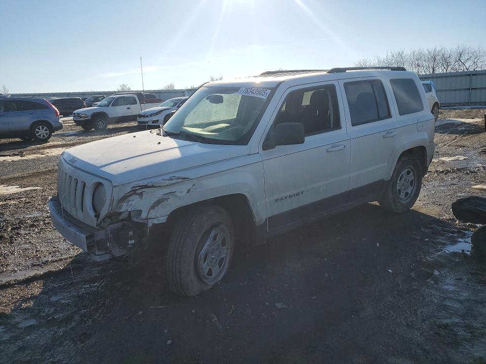 JEEP PATRIOT 2016 with VIN 1C4NJPBB3GD787314 - Photo from auction
