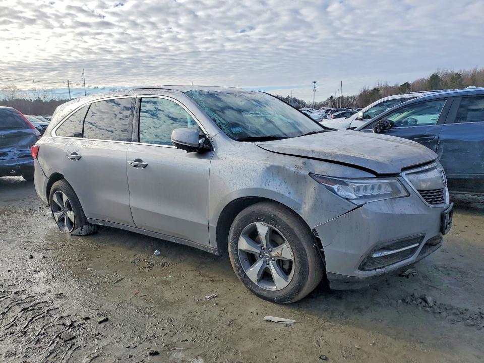 Photo 4 from auction – 2016 ACURA MDX with VIN 5FRYD4H20GB046037