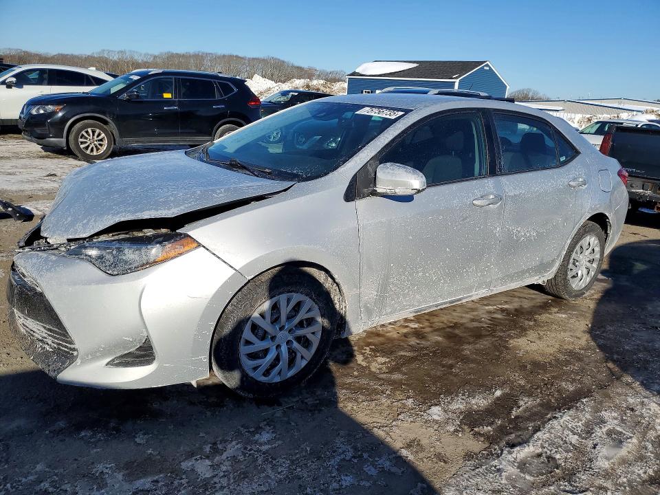 TOYOTA COROLLA L 2019 with VIN 2T1BURHE2KC133563 - Photo from auction