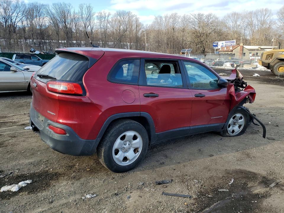 Photo 3 from auction – 2014 JEEP CHEROKEE with VIN 1C4PJMAB2EW187183