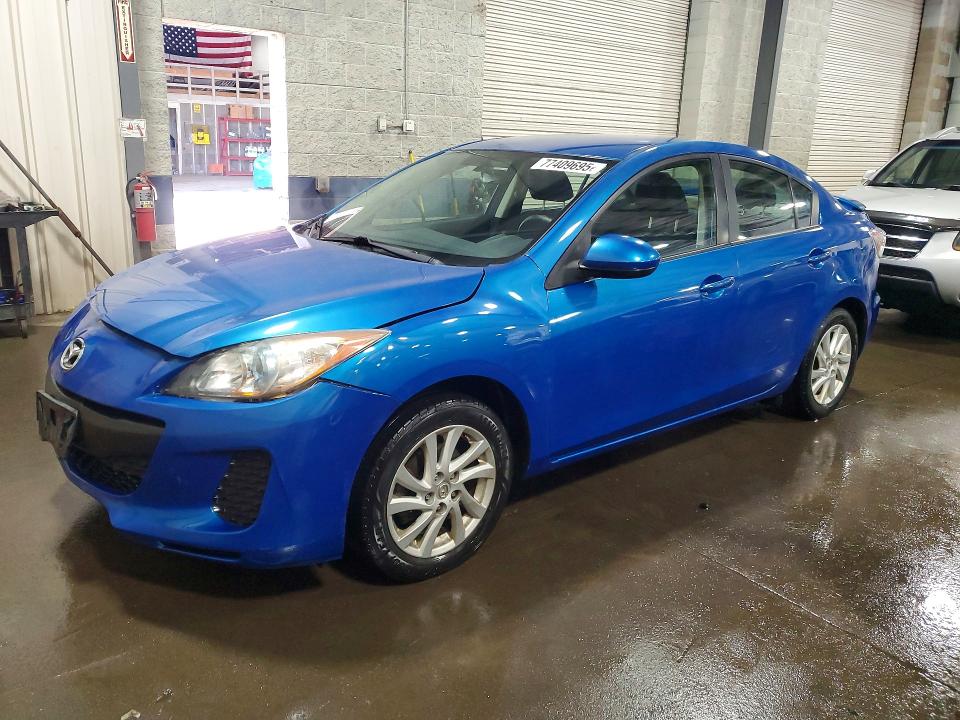 MAZDA 3 2012 with VIN JM1BL1V77C1614327 - Photo from auction