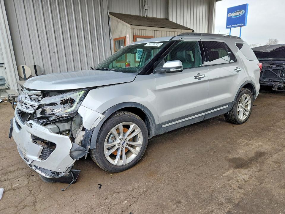 FORD EXPLORER 2018 with VIN 1FM5K8F8XJGC54749 - Photo from auction