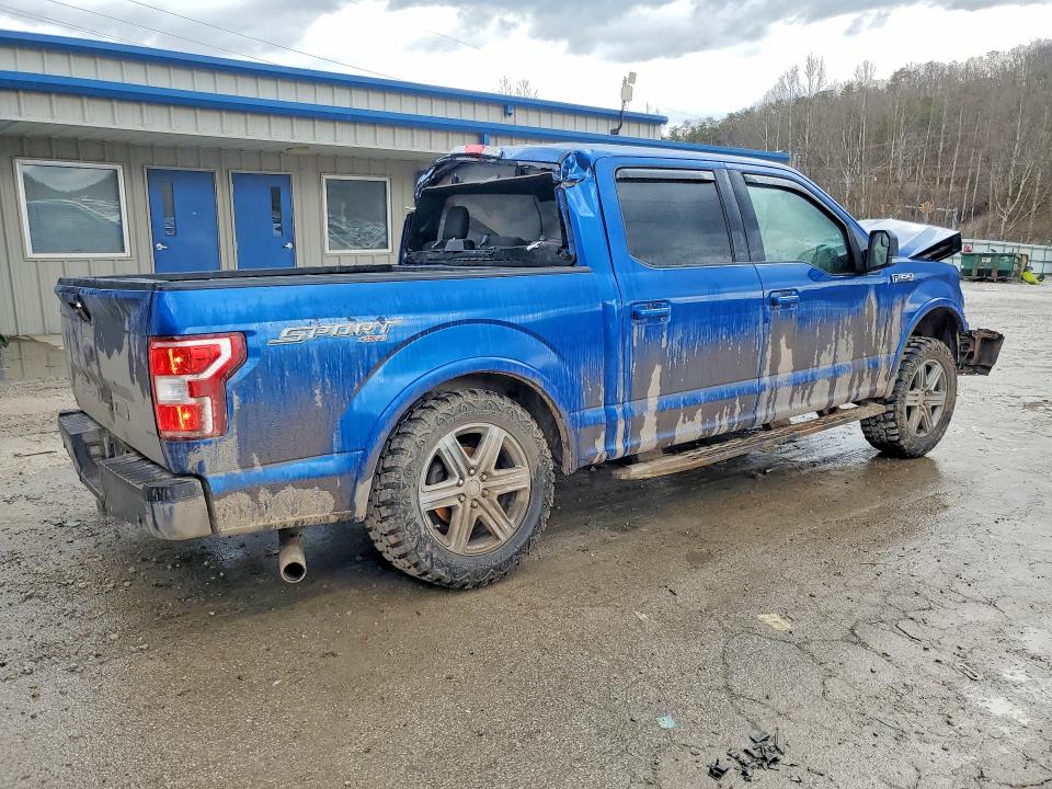 Photo 3 from auction – 2018 FORD F150 with VIN 1FTEW1E59JFE08963
