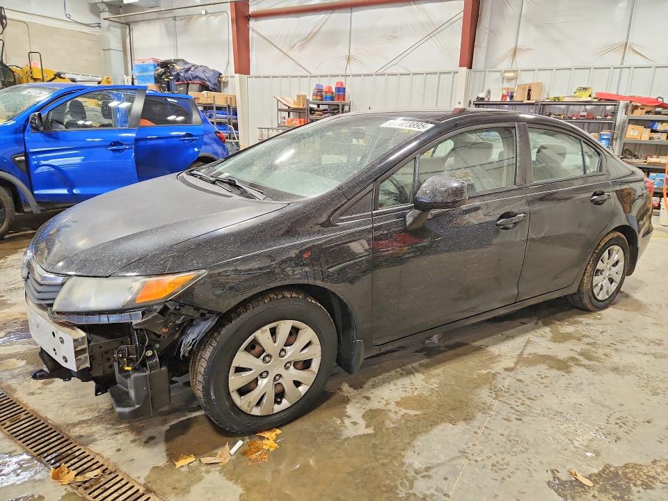 HONDA CIVIC 2012 with VIN 19XFB2F55CE027483 - Photo from auction