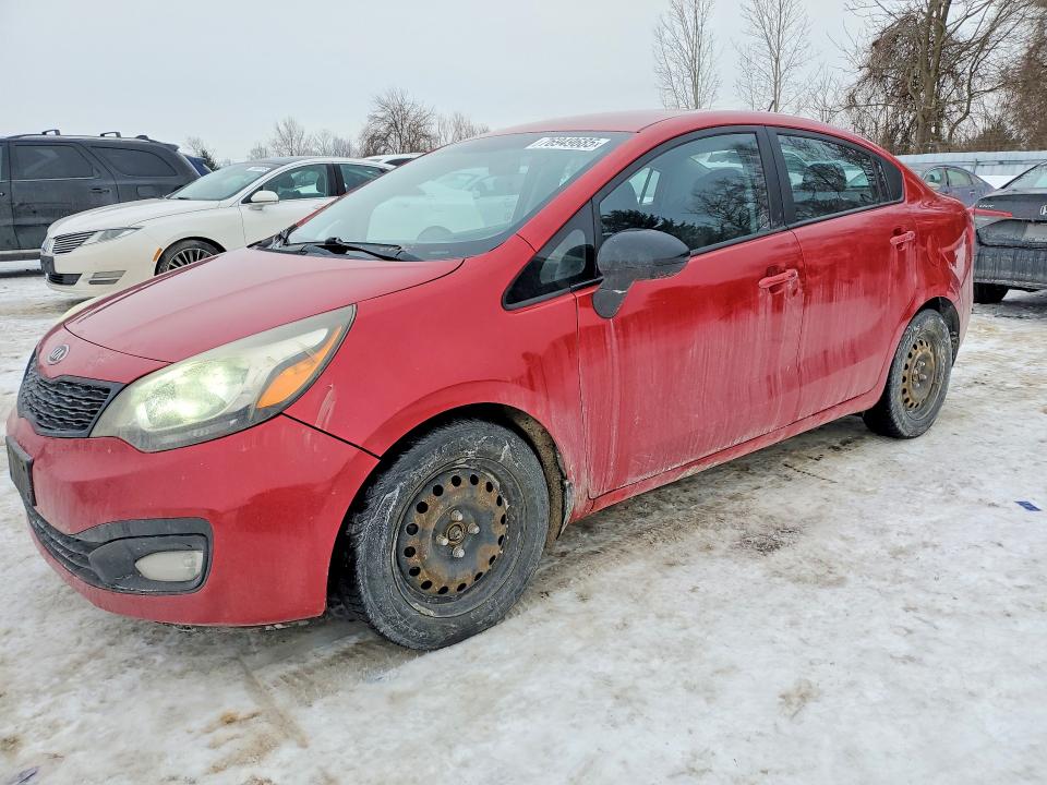 KIA RIO 2013 with VIN KNADM4A30D6121830 - Photo from auction