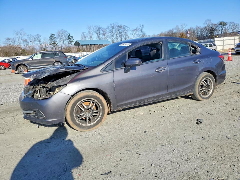 HONDA CIVIC 2014 with VIN 19XFB2F52EE042008 - Photo from auction