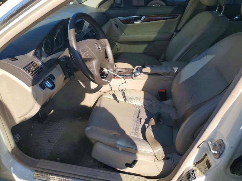 Photo 7 from auction – 2011 MERCEDES-BENZ C with VIN WDDGF5EBXBA448480