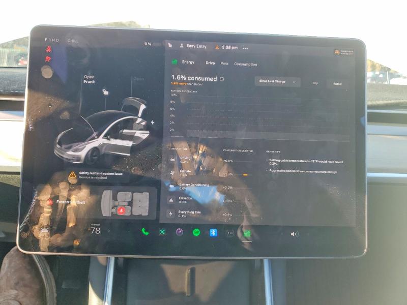 Photo 9 from auction – 2019 TESLA MODEL 3 with VIN 5YJ3E1EA0KF436597
