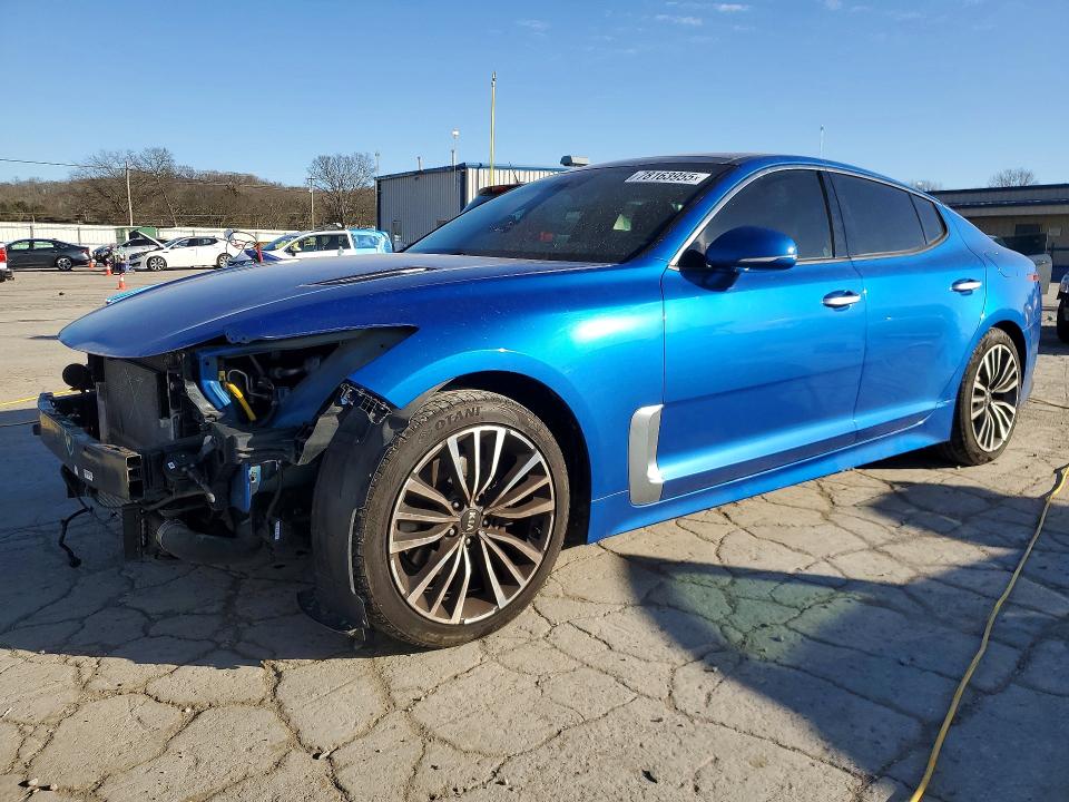 KIA STINGER 2018 with VIN KNAE25LA1J6015507 - Photo from auction