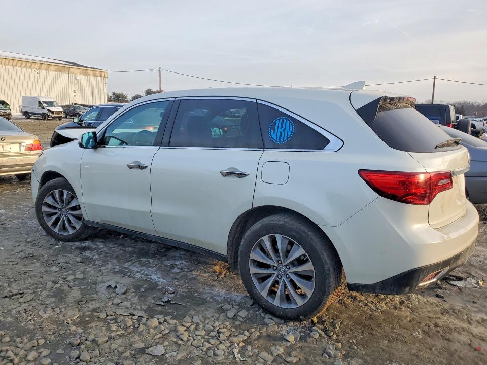 Photo 2 from auction – 2015 ACURA MDX TECHNO with VIN 5FRYD4H48FB003565