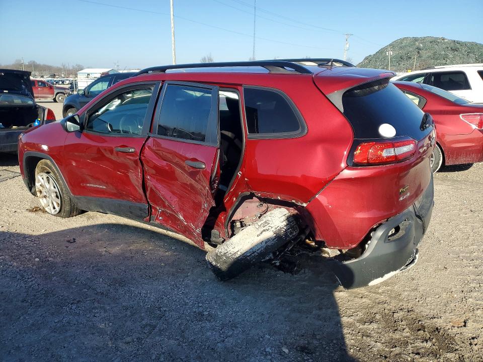 Фото 2 с аукциона – 2016 JEEP CHEROKEE с VIN 1C4PJMAB0GW286264