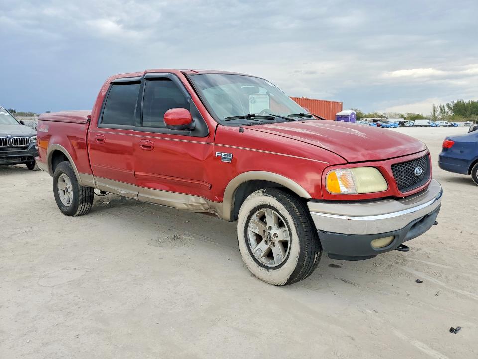 Photo 4 from auction – 2002 FORD F150 with VIN 1FTRW08LX2KD17411