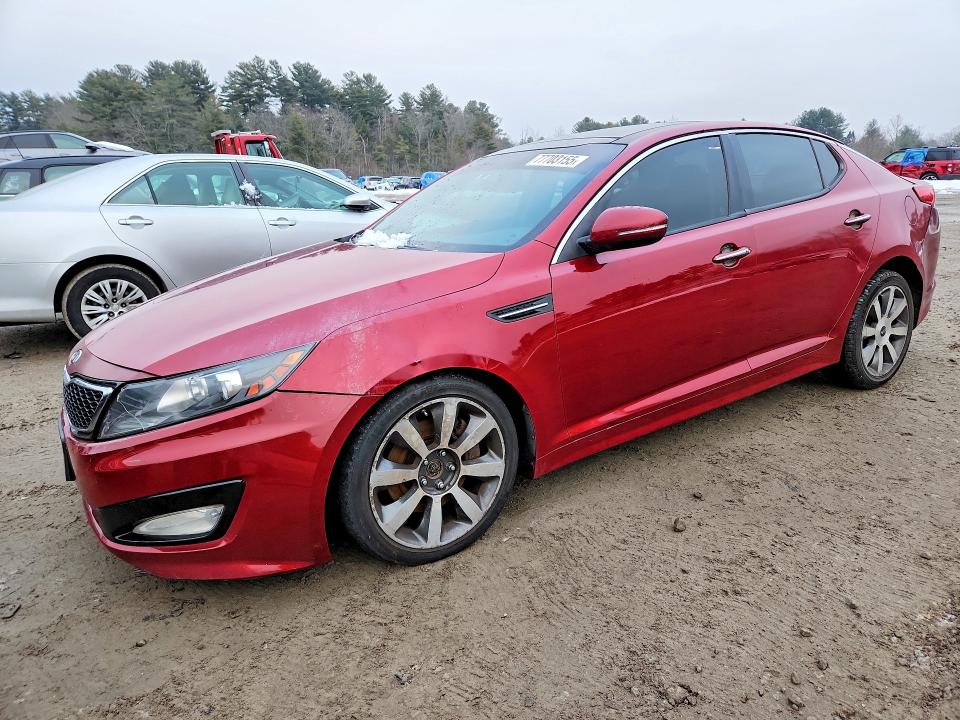 KIA OPTIMA 2012 with VIN 5XXGR4A67CG004662 - Photo from auction