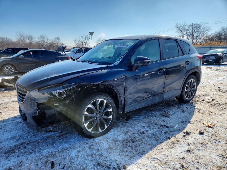 MAZDA CX-5 GT 2016 with VIN JM3KE4DY2G0603230 - Photo from auction