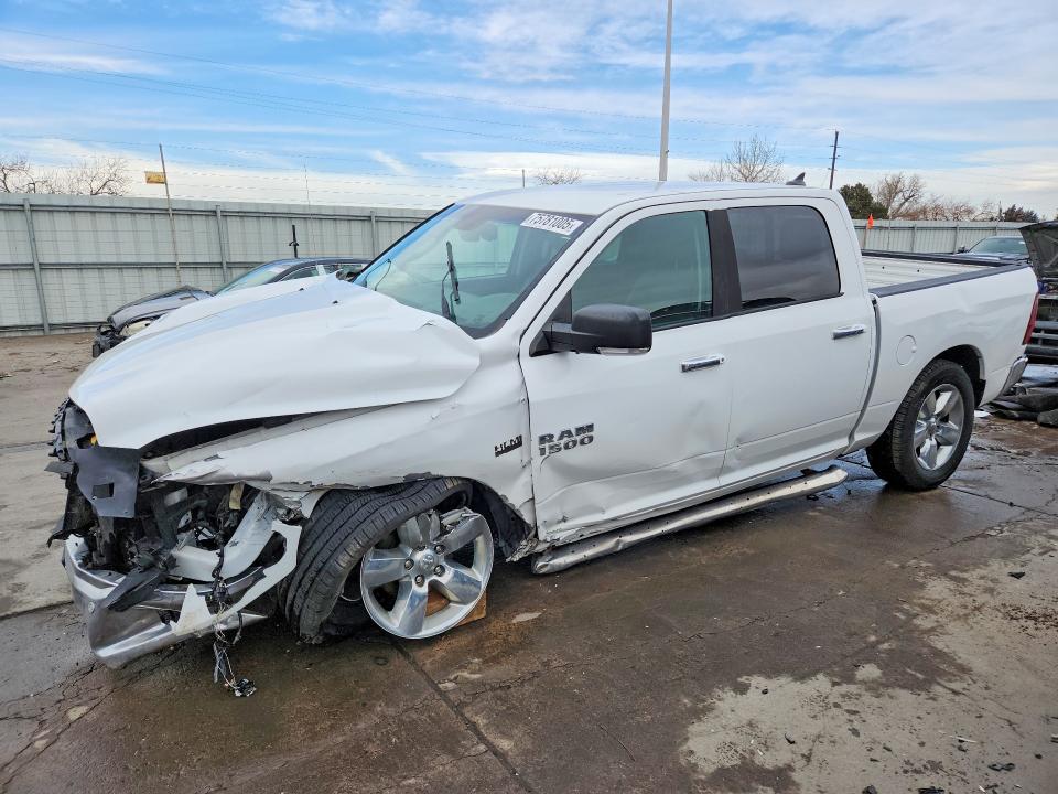 RAM 1500 2016 with VIN 1C6RR7LT8GS222836 - Photo from auction