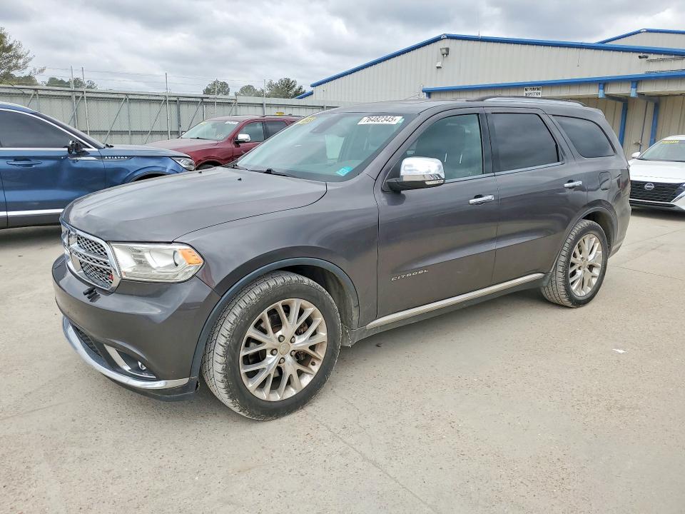 DODGE DURANGO 2014 with VIN 1C4SDHET0EC596599 - Photo from auction