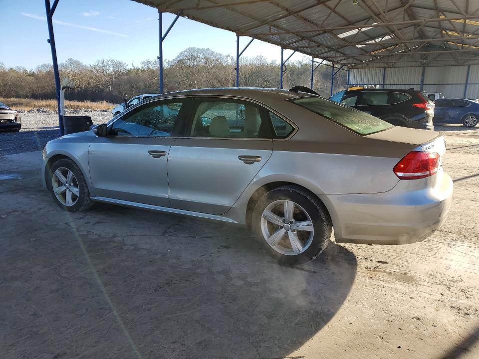 Photo 2 from auction – 2012 VOLKSWAGEN PASSAT SE with VIN 1VWBN7A36CC072946