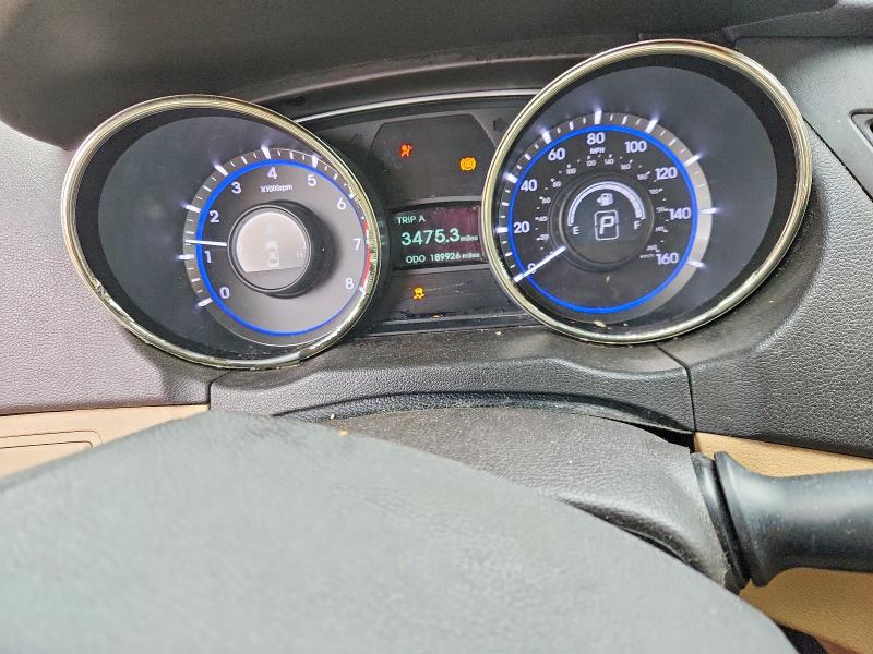 Photo 9 from auction – 2012 HYUNDAI SONATA GLS with VIN 5NPEB4AC8CH491411