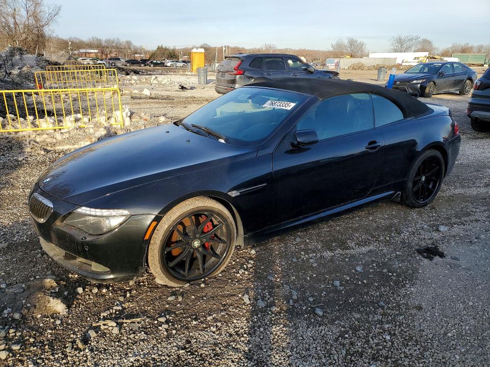 BMW 650 I 2009 with VIN WBAEB53539CX64759 - Photo from auction