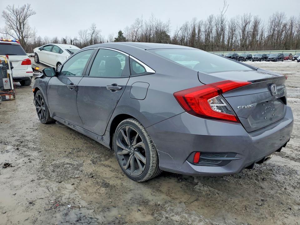 Photo 2 from auction – 2019 HONDA CIVIC with VIN 2HGFC2F81KH534652