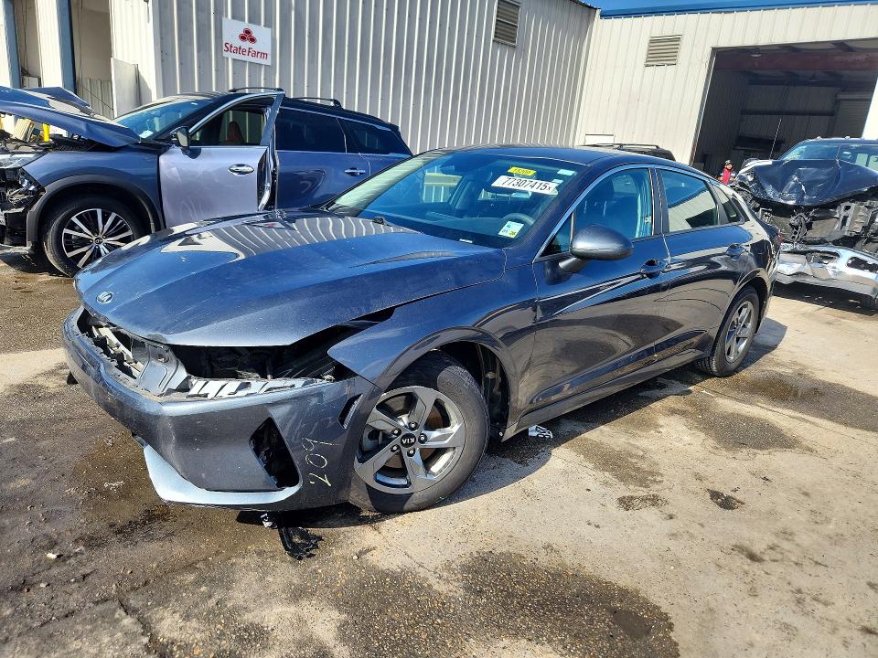 KIA K5 2021 with VIN 5XXG14J2XMG076980 - Photo from auction