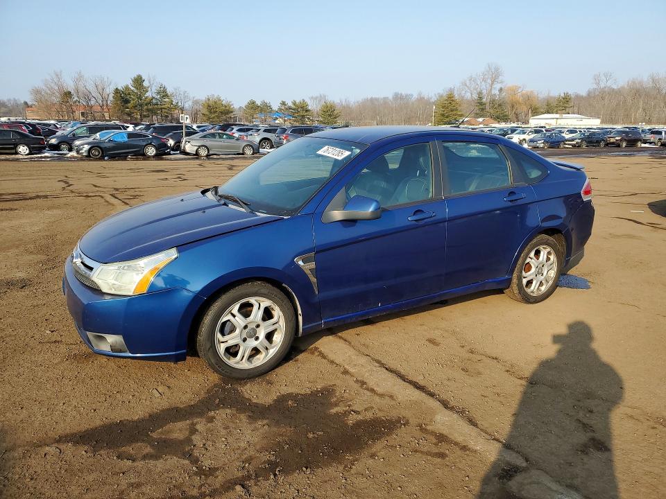 FORD FOCUS SE 2008 with VIN 1FAHP35N68W153825 - Photo from auction