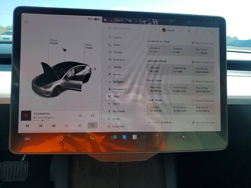 Photo 9 from auction – 2021 TESLA MODEL 3 with VIN 5YJ3E1EA3MF028811
