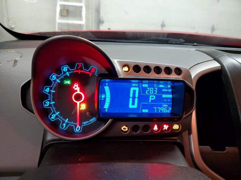 Photo 9 from auction – 2014 CHEVROLET SONIC with VIN 1G1JC5SH0E4169469