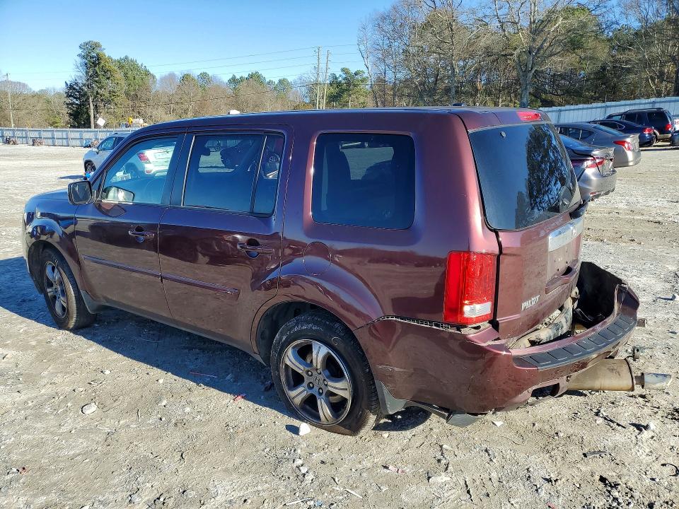 Photo 2 from auction – 2013 HONDA PILOT with VIN 5FNYF4H5XDB049528