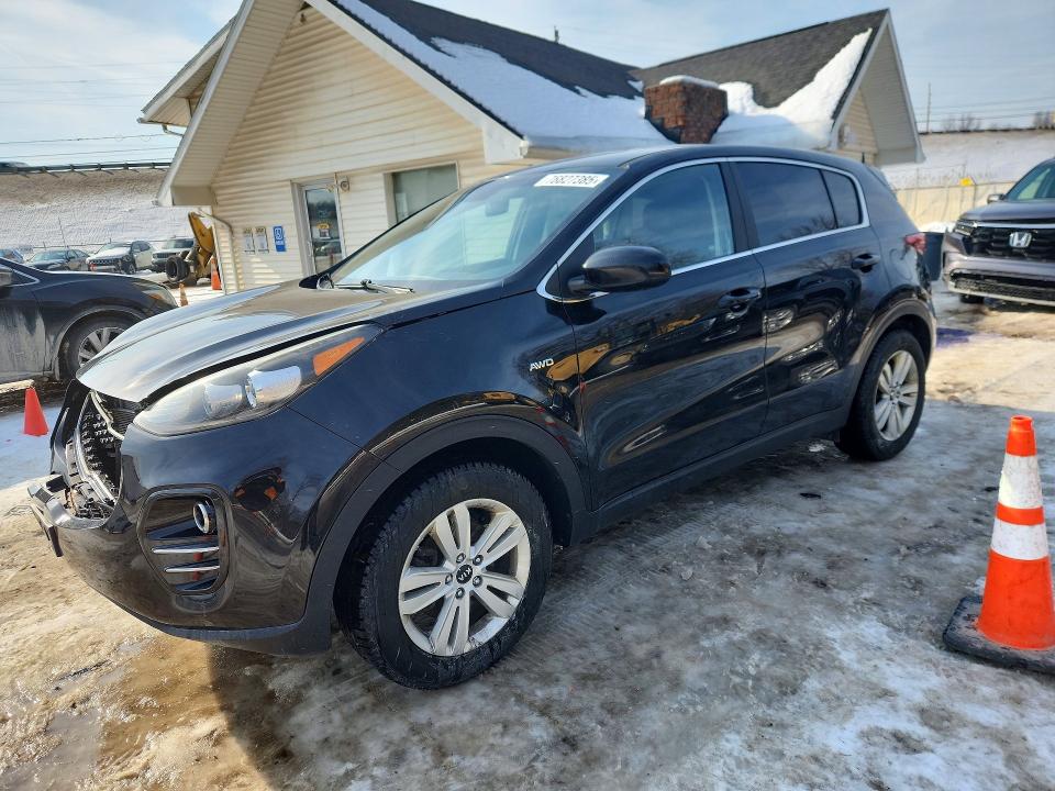 KIA SPORTAGE L 2017 with VIN KNDPMCAC5H7065653 - Photo from auction