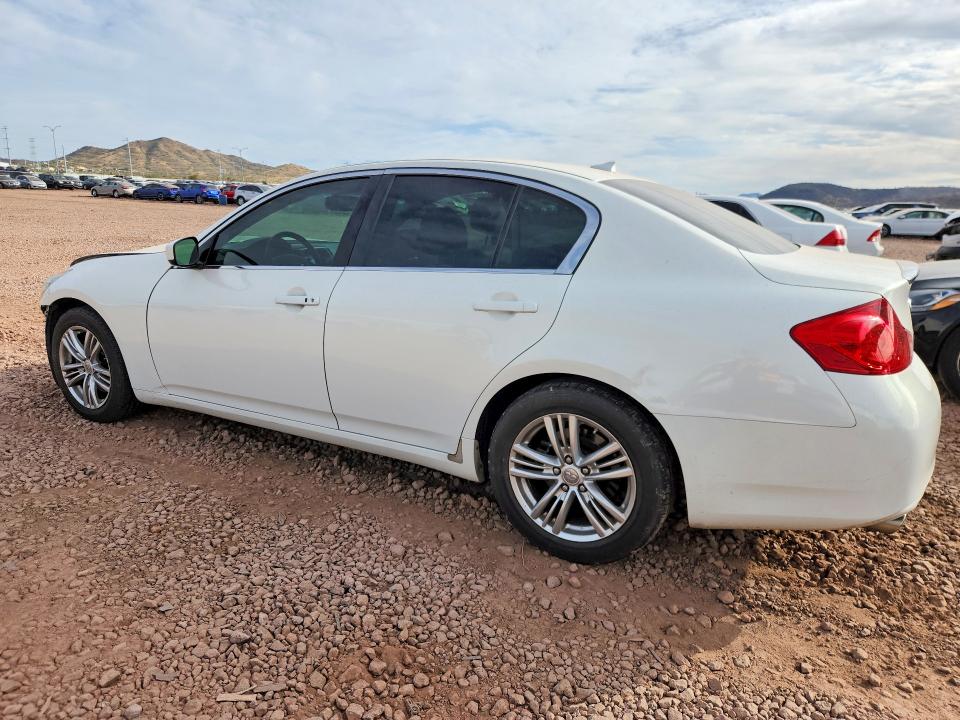 Photo 2 from auction – 2011 INFINITY G25 with VIN JN1DV6AP8BM603990